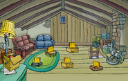 Operation Puffle Lodge Attic