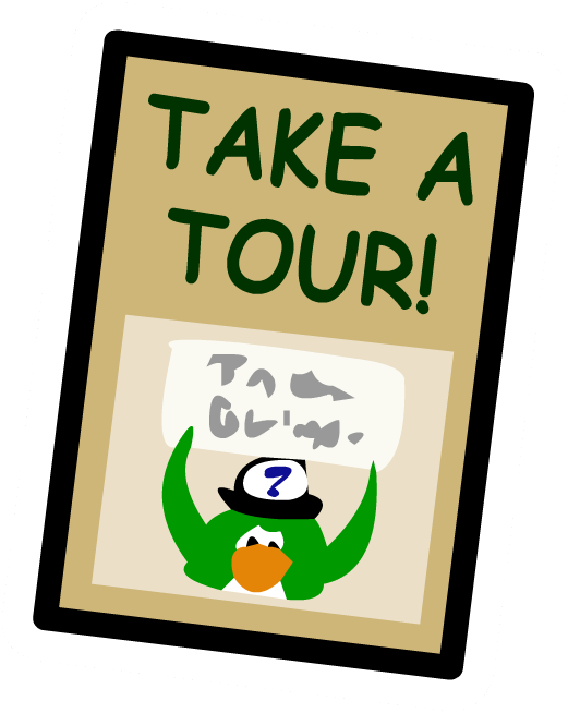image take a tour icon png club penguin wiki fandom powered by