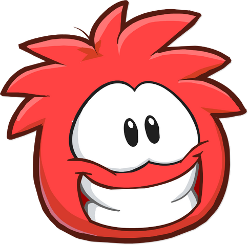 club penguin red puffle plush