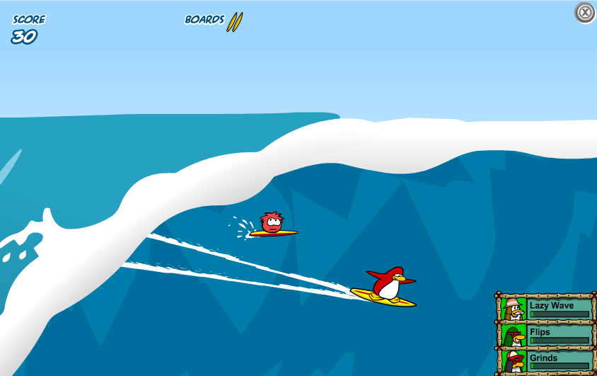 Catchin Waves Club Penguin Wiki Fandom