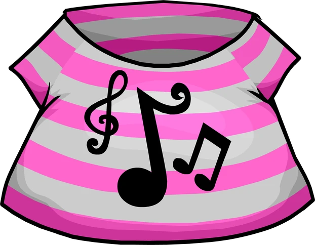 Image - Pop Music Shirt icon.png | Club Penguin Wiki | FANDOM powered