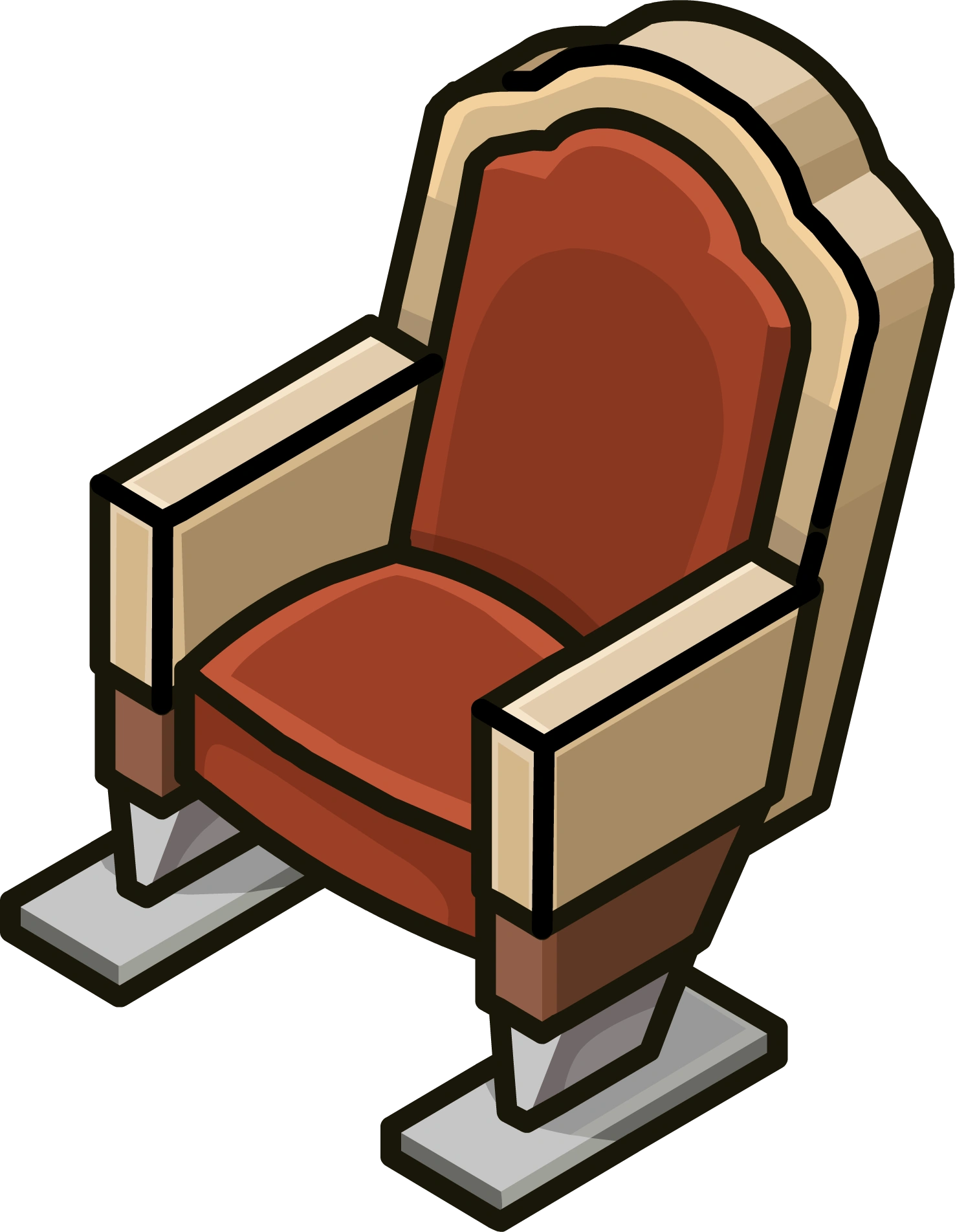 Theater Seat | Club Penguin Wiki | FANDOM powered by Wikia