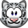 Emoji Snow Leopard