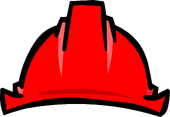 Red Construction Hat icon