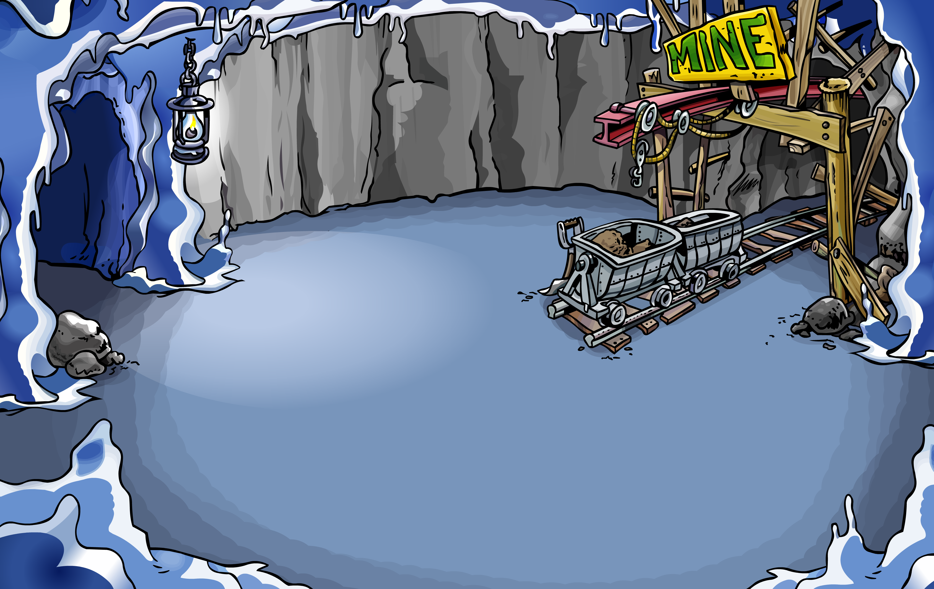 Club Penguin Rewritten Cheats™: Club Penguin Rooms #39: Town Center