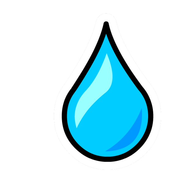 Pin de Gota de Agua | Club Penguin Wiki | FANDOM powered by Wikia