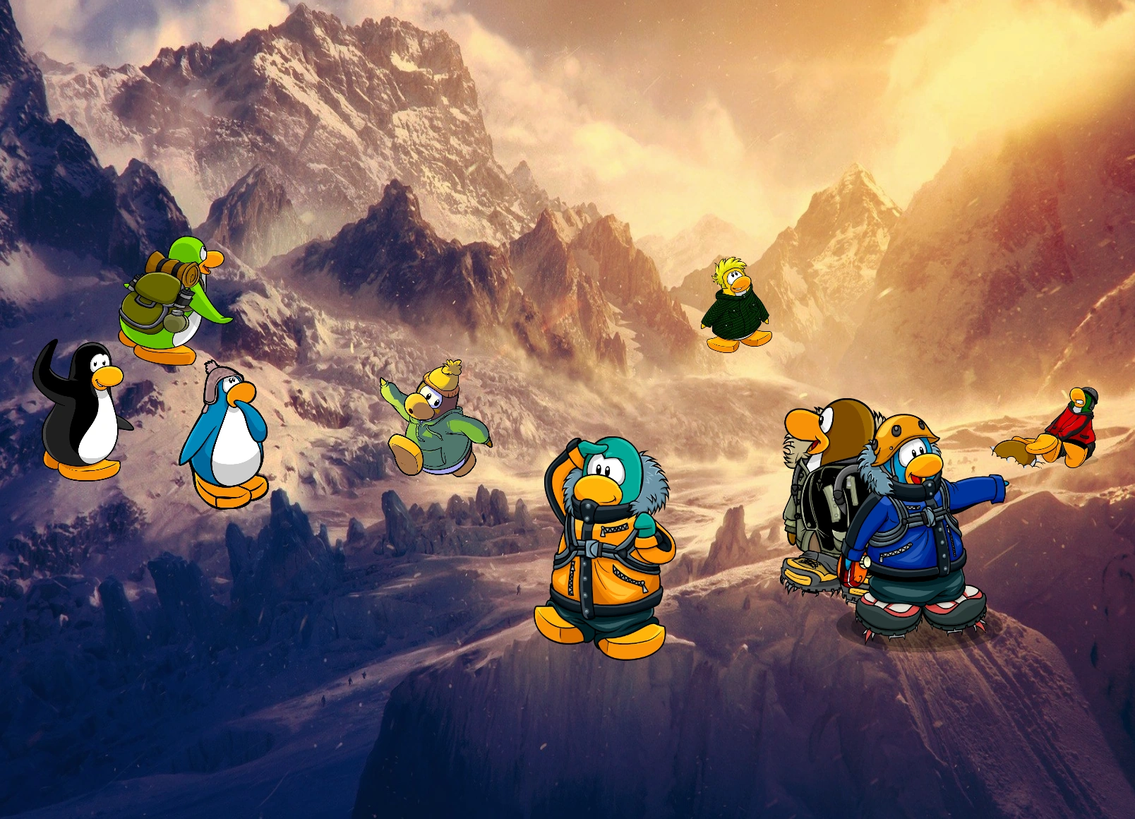 Image Mountain Expedition Wallpaper.png Club Penguin Wiki FANDOM powered by Wikia