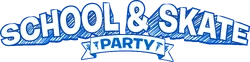 School &amp; Skate Party Logo(EN)