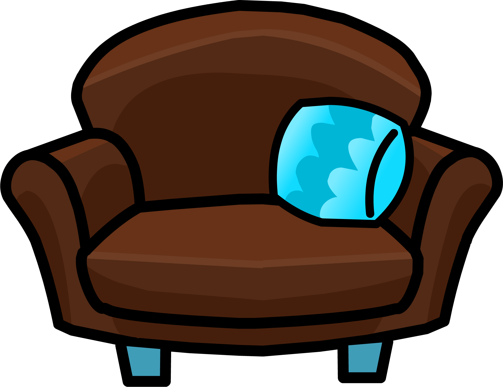 Sofa Cartoon Png | Baci Living Room