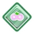 Pink O&#039;berry Pin icon