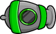 Puffle Launch green cannon
