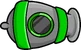 Puffle Launch green cannon