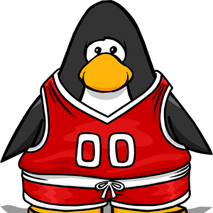 Red Basketball Jersey Club Penguin Wiki Fandom