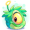 Green Alien Puffle