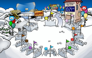 Puffle Party 2012 Snow Forts