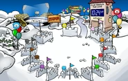 Puffle Party 2012 Snow Forts