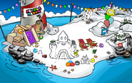 Puffle Party 2011 Beach