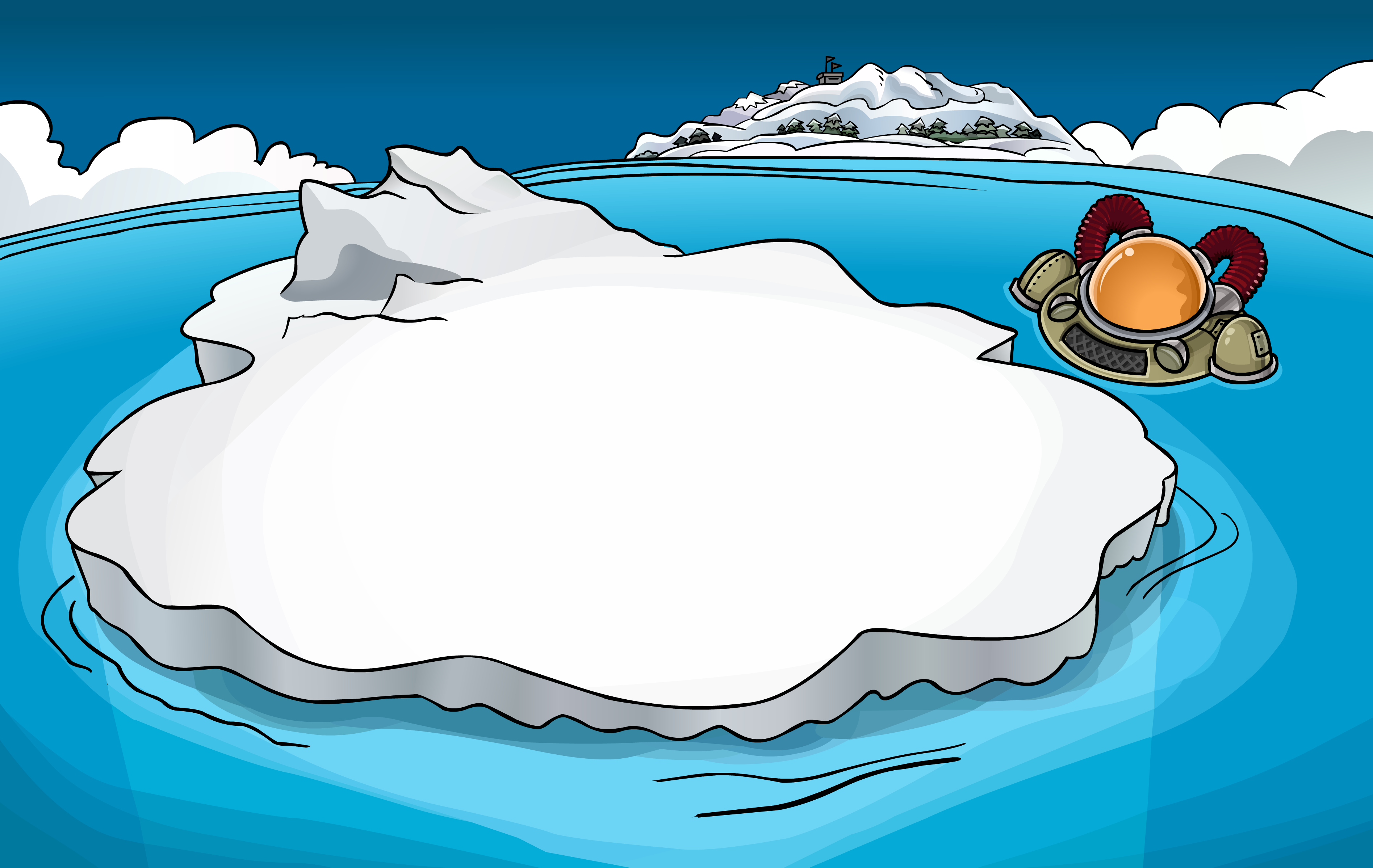 Club Penguin's Unreleased Rooms – Club Penguin Mountains