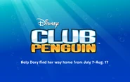 Finding Dory Party logo screen