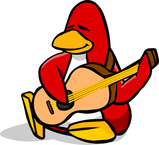 Image - June 2006 Accoustic Guitar Penguin Style.PNG | Club Penguin ...