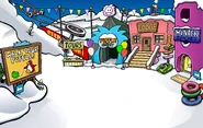 Puffle Party 2010 Ski Village