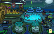Halloween Party 2015 Puffle Hotel Roof