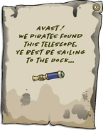 Island Adventure Party 2011 Telescope Pin note