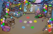 Tienda de mascotas Puffle Party 2010