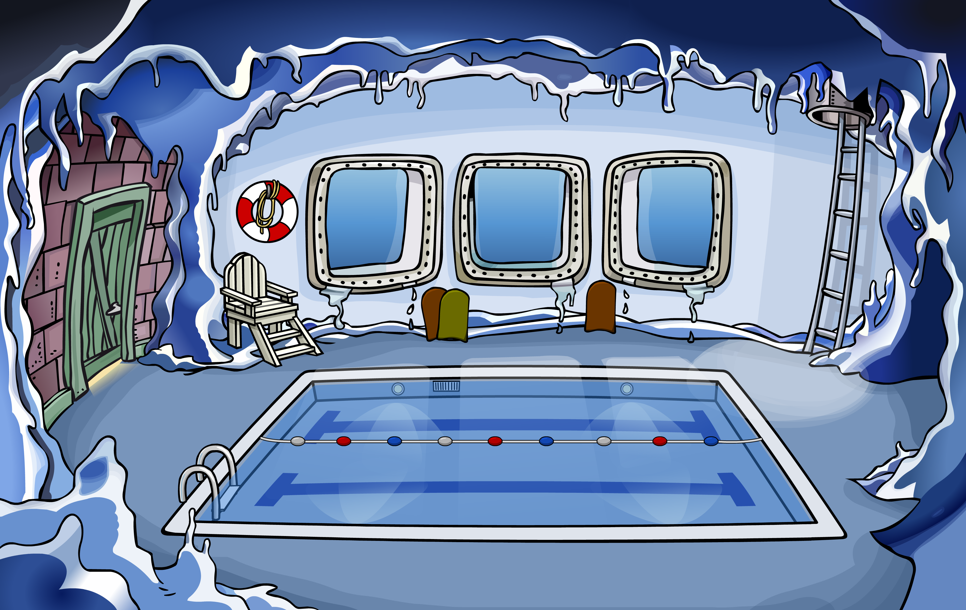 Club Penguin Rewritten Cheats™: Club Penguin Rooms #1: Arcade