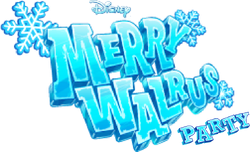 Merry Walrus Party Logo