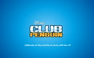 Waddle On Party logo screen
