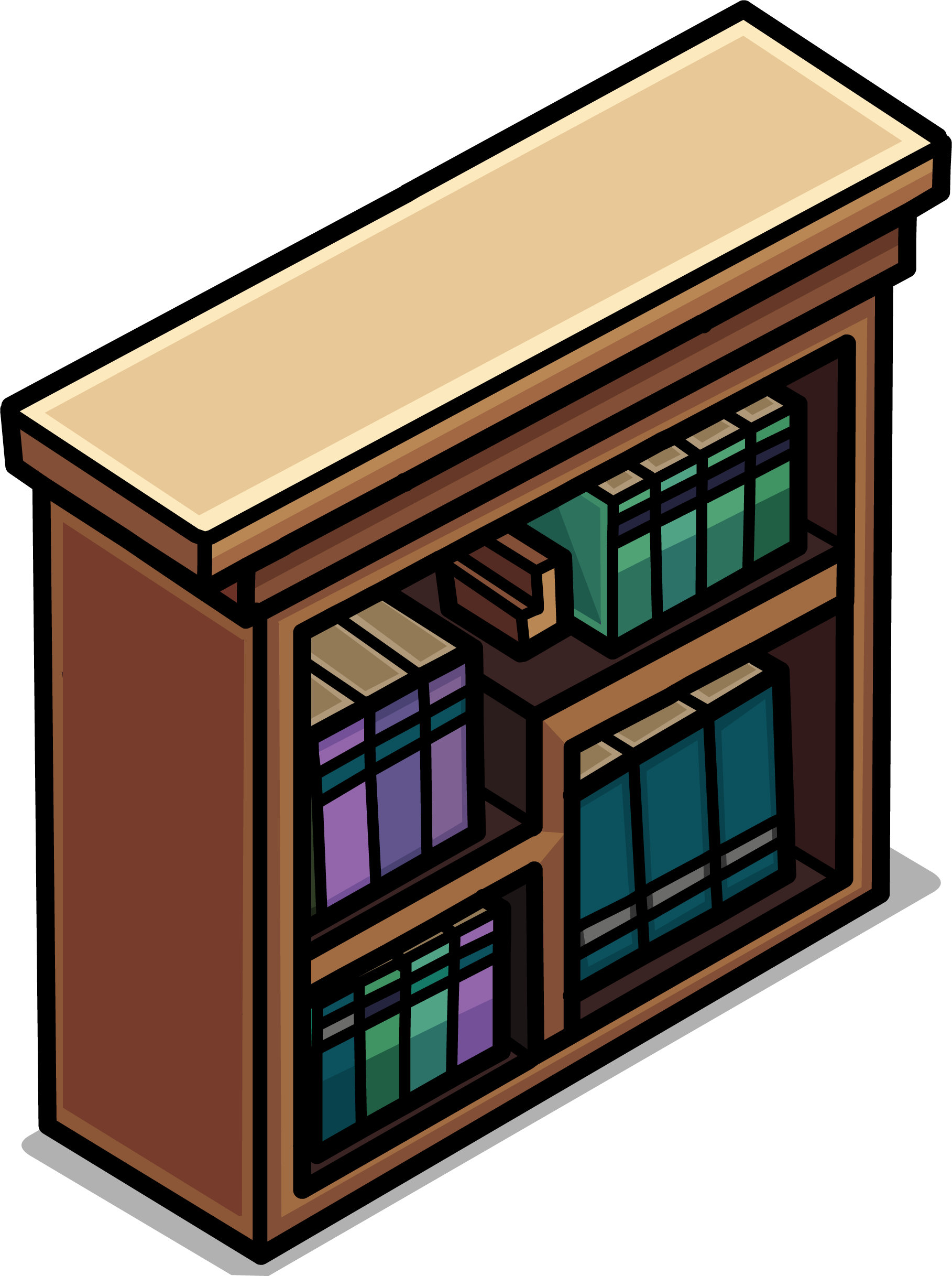Image - Classy Bookshelf sprite 003.png | Club Penguin Wiki | FANDOM ...