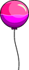 Puffle Launch pink balloon