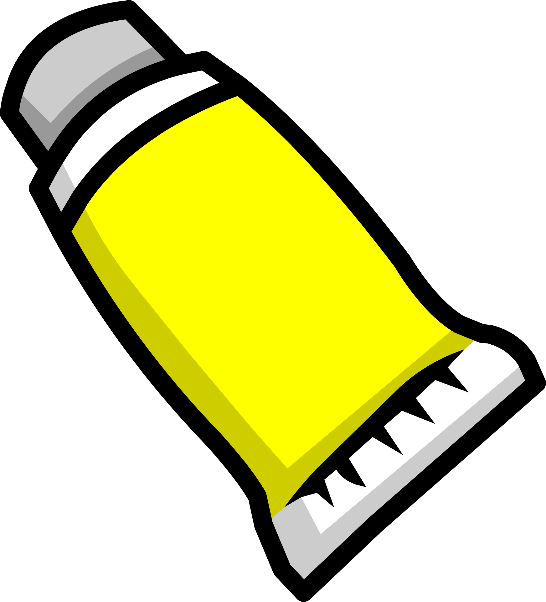 yellow face paint club penguin wiki fandom powered by wikia