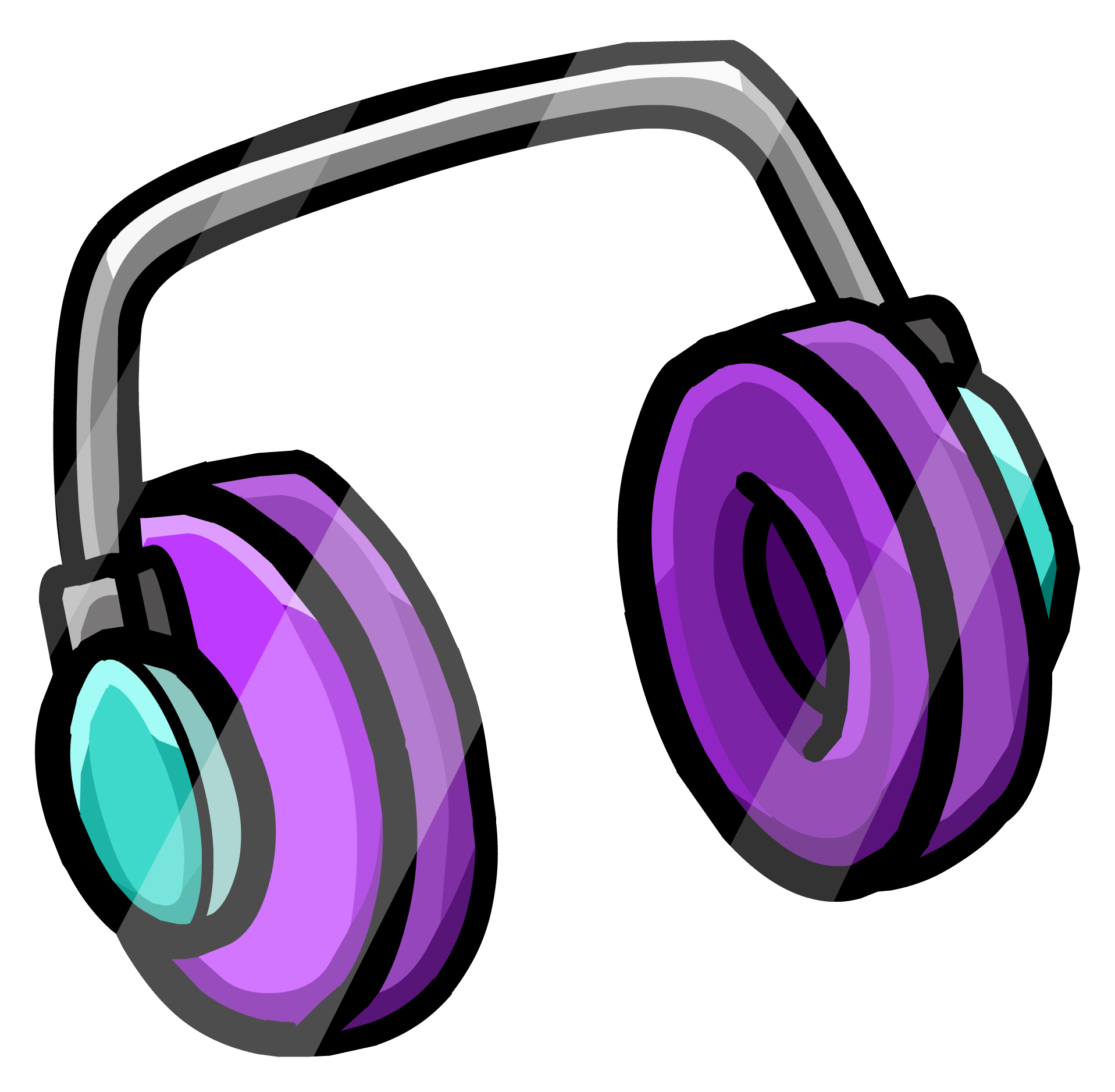 Headphones Pin | Club Penguin Wiki | Fandom