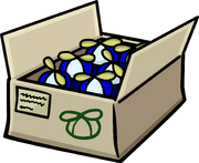 Blue Propeller Cap box
