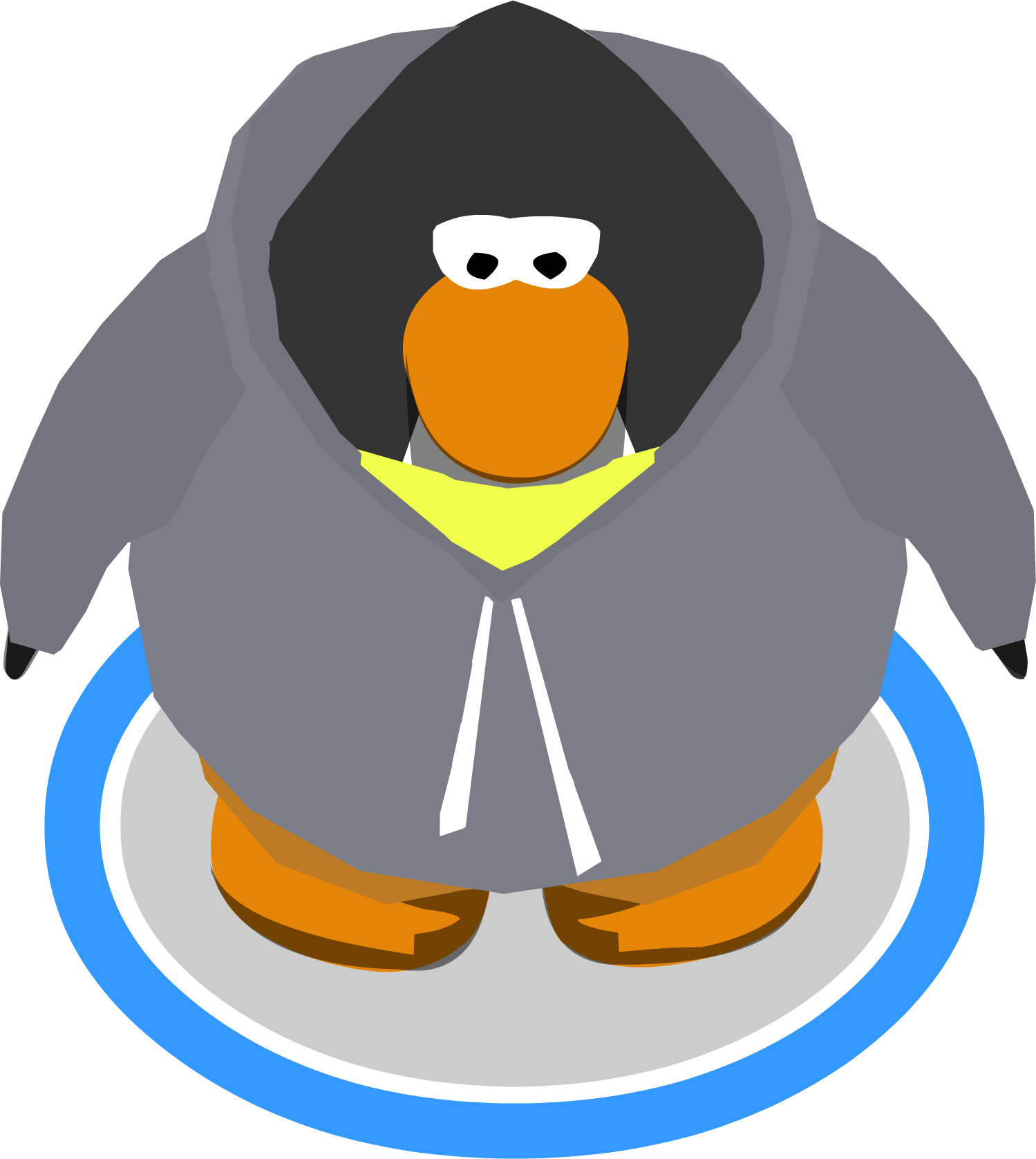 Download Image - Laid Back Gray Hoodie in-game.png | Club Penguin ...