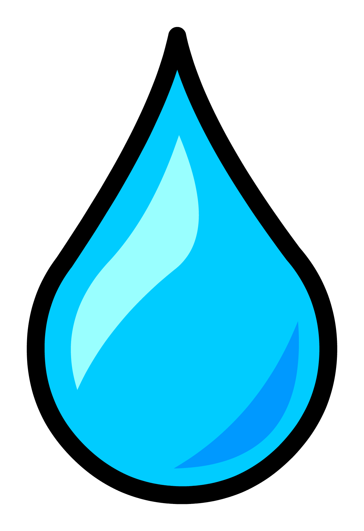 Water Droplet pin | Club Penguin Wiki | Fandom