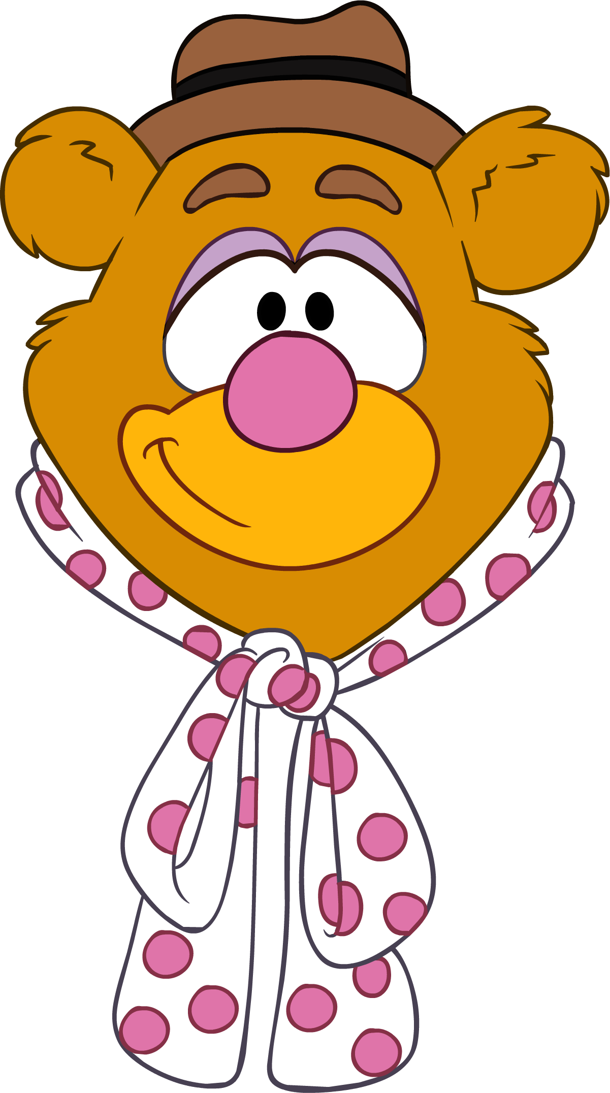 Fozzie Bear Head Club Penguin Wiki Fandom