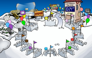 Puffle Party 2011 Snow Forts