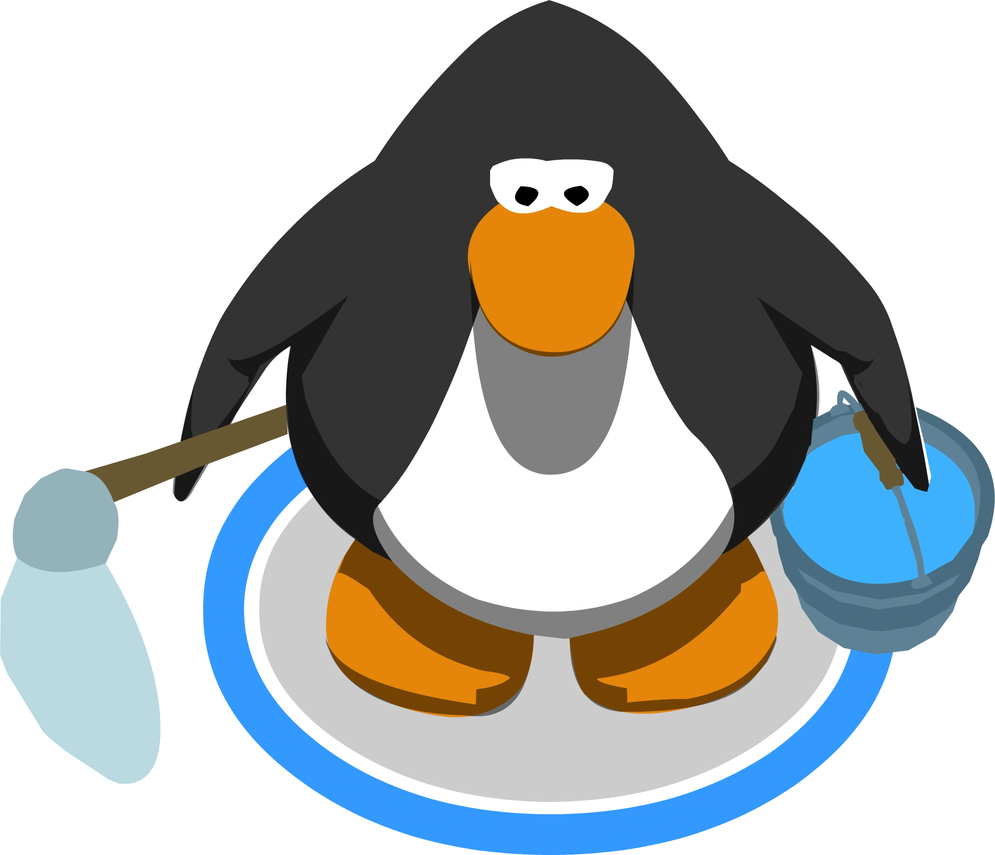 Image Mop and Bucket ingame.PNG Club Penguin Wiki FANDOM powered by Wikia