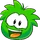 Puffle 2014 Transformation Player Card Green