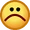 Sad Emoticon