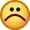 Sad Emoticon