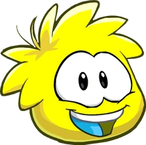 Puffle 2014 Transformation Player Card Amarillo
