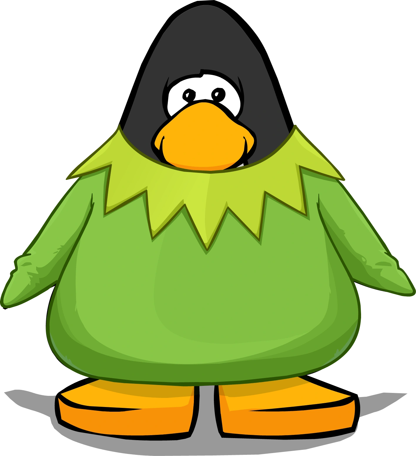 Image Kermit The Frog Costume From A Player Card png Club Penguin 