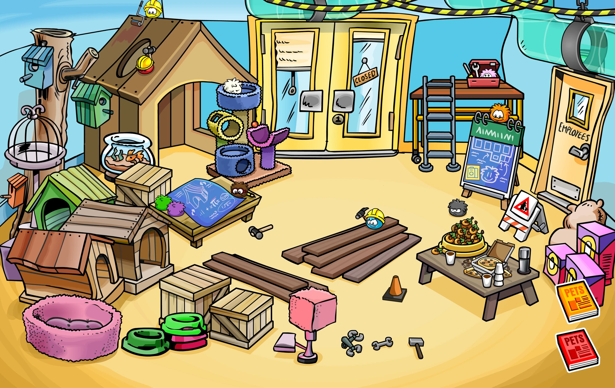 Resultado de imagen para pet shop rebuild 2011 club penguin