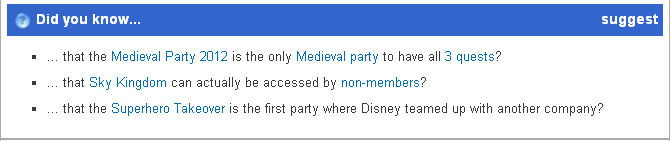 Did You Know