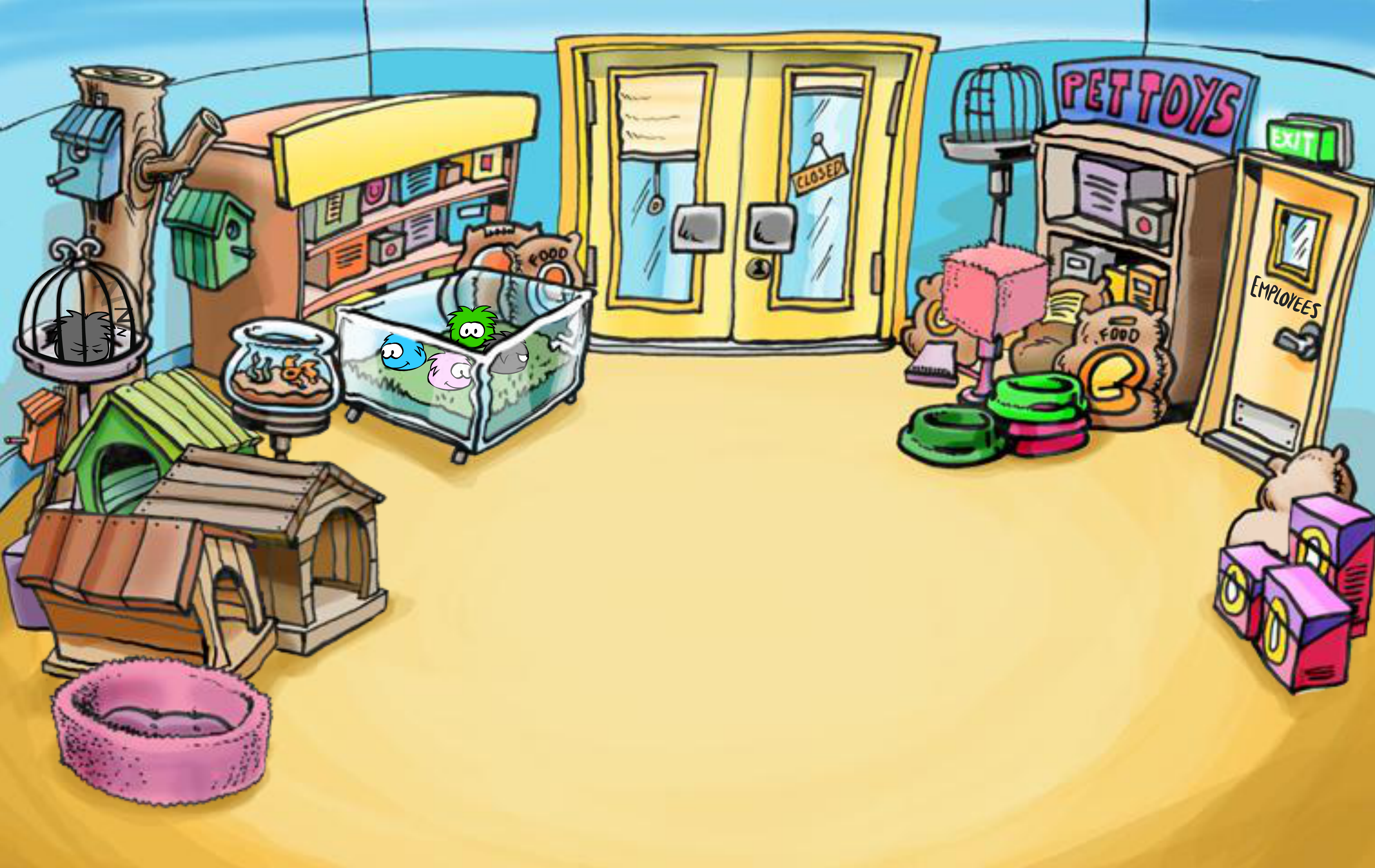 Club Penguin Puffle Party Rooms 2011 - Club Penguin Cheats 2013