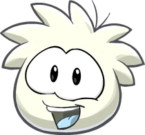 Puffle 2014 Transformation Player Card Blanco
